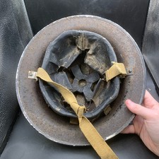 Original WW2 British Army Mk2 Helmet Complete with Liner & Chinstrap