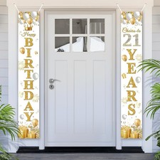 White Gold Happy Birthday 1st