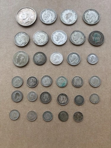 Silver coin collection - ,
