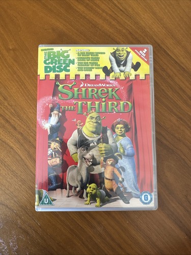 Shrek the third dvd disc - shrek,