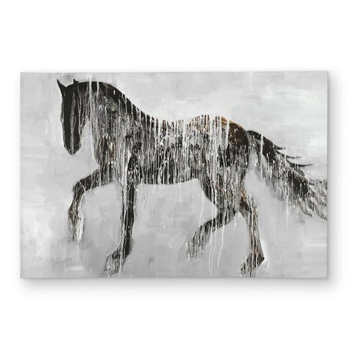 2x3 horse brown silhouette - 2x3,
