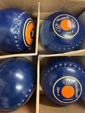 Taylor Vector VS Lawn Bowls - Size 4 - Rare Solid Blue Colour