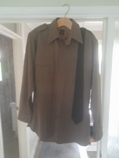 Eastman leather  Clothing Rangoon Woollen Military Shirt US Size 16 3/4