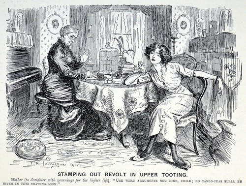 Stamping out revolt upper - in,
