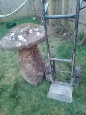 18th century large Staddle Stones saddle stone mushrooms post holders Collection