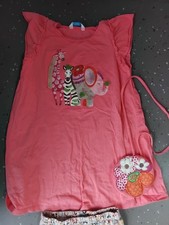 Mayoral Baby Girls’ Floral Pink Cotton Outfit  Birthday Party Size 4