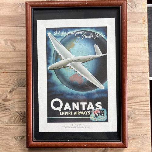 Qantas empire airway poster - airway,