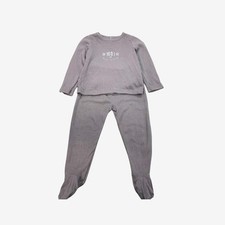 Petit Bateau, Grey Star Top And Joggers, 18-24 Months 107427/1