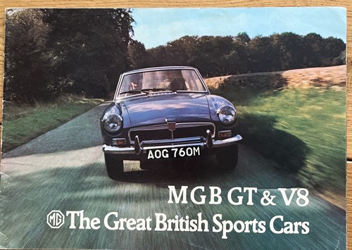 Mgb v8 1973 - v8, 1973-74