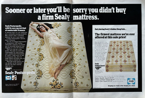 1968 sealy posturepedic - 1968,