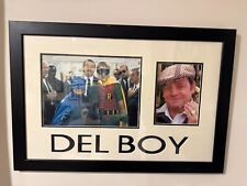 David Jason Del Boy Hand Signed Only Fools & Horses Photo Display Memorabilia