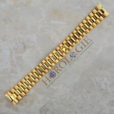 Rolex style vintage President "Gold" bracelet-20mm hollow end links fr 18038 etc
