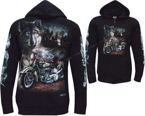 Zip hoodie riding under - under, the