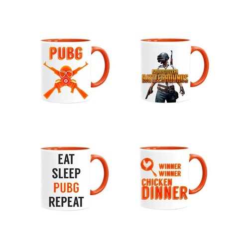 Selection pubg mugs with - pubg,
