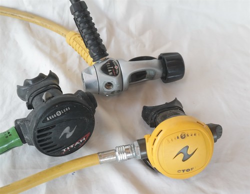 Aqua lung titan regulator set - aqua,