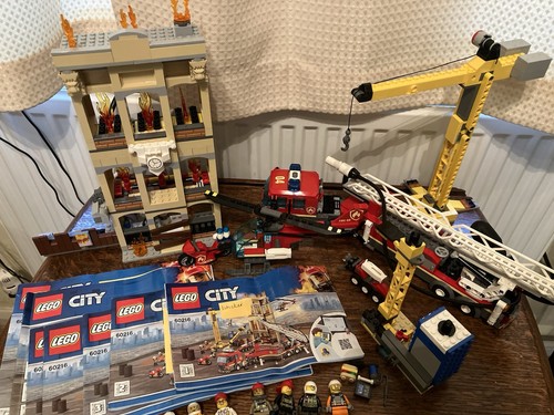 Lego city downtown fire - city,