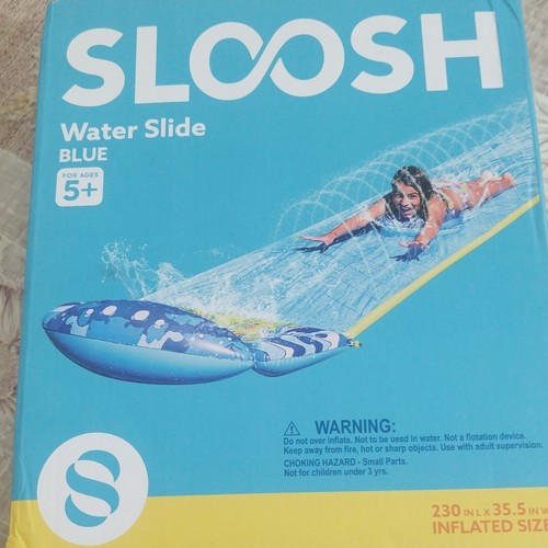 Sloosh blue inflatable - inflatable, water