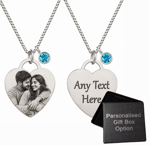 Birthstone photo heart - photo,