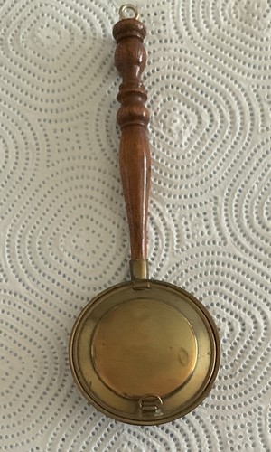 Vintage miniature brass - miniature, bed