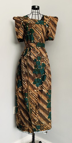 African ankara wrap dress - african,