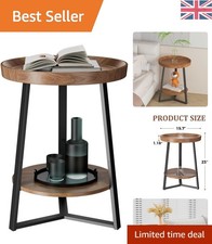 Elegant Round End Table with