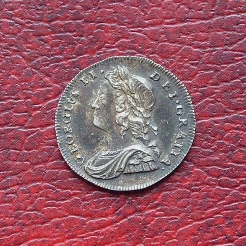 George 1739 silver maundy - ii,