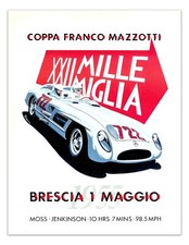 1955 Mille Miglia Poster -