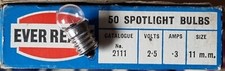 Ever Ready 11mm Torch Bulb No 2111 2.5 V 0.3 A