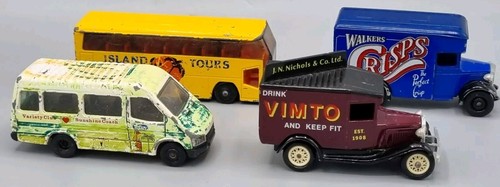 Four vintage lledo - four,