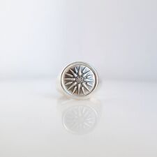 925 Sterling Silver Vergina Sun Ring – Macedonian Symbol, Ancient Greek Jewelry,