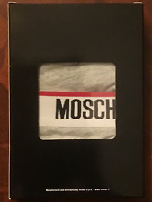 Men's large moschino boxer pair in grey (brand new & sealed)