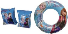 Premium Frozen Inflatable Kids Swim Ring Armbands Pool Swim Float Aid 6-12 Yrs