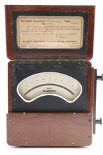 Vintage ELLIOTT Brothers Type N Portable Standard Milliammeter No 1100014 c1930s
