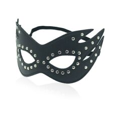 Masquerade Mask Faux Black