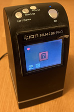 ION Film2SD 35mm Film Slide Digital Scanner Converter LCD & Mini USB Cable