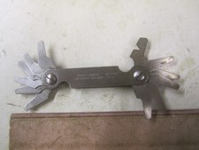 SET OF MOORE & WRIGHT NO 798 SCREW PITCH GAUGES BA EXCELLENT USED CONDITION