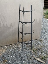 Blacksmith Forged Iron Pot/Pan Stand - Farmhouse Kitchen / Country House 