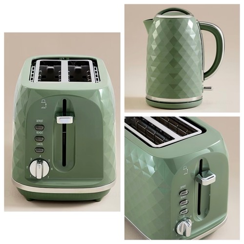 Green textured fast boil - green,