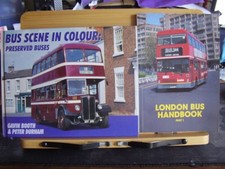 2 BUS BOOKS LONDON BUS