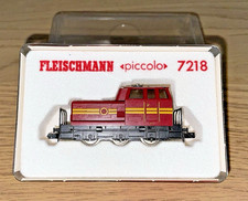 N GAUGE FLEISCHMANN LOCO 7218 DELIGHTFUL 6 WHEEL DIESEL SHUNTER  - BOXED