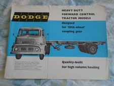 Dodge Heavy Duty Forward