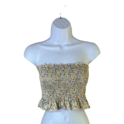 Forever floral smocked tube - floral,
