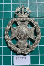 Prince Consorts Own (Rifle Brigade) Cap Badge  EB-1953