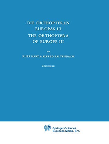 Die orthopteren europas iii - die,