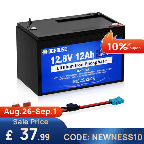 12v 12ah lifepo4 - 12v,