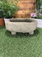 STONE GARDEN OVAL PLANTER