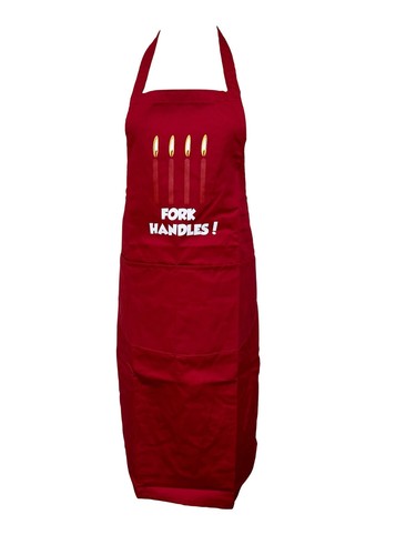 Bib apron fork handles - apron,