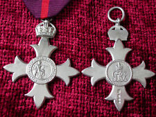 Replica M.B.E. MBE 1st Type Full Size Aged 