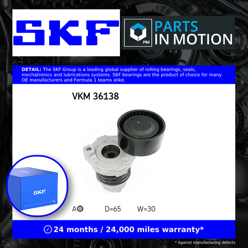 Aux belt tensioner vkm36138 - belt,