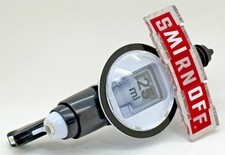Beaumont Optic Spirit Dispenser with Smirnoff Logo Home Bar Drinks 35.5ml